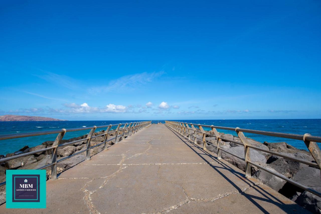 Ferienwohnung Mara 2 Playa Del Burrero Junto Al Mar, Wifi Gratis Ingenio Exterior foto